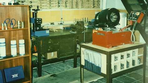 Die erste HSR Werkstatt 1990